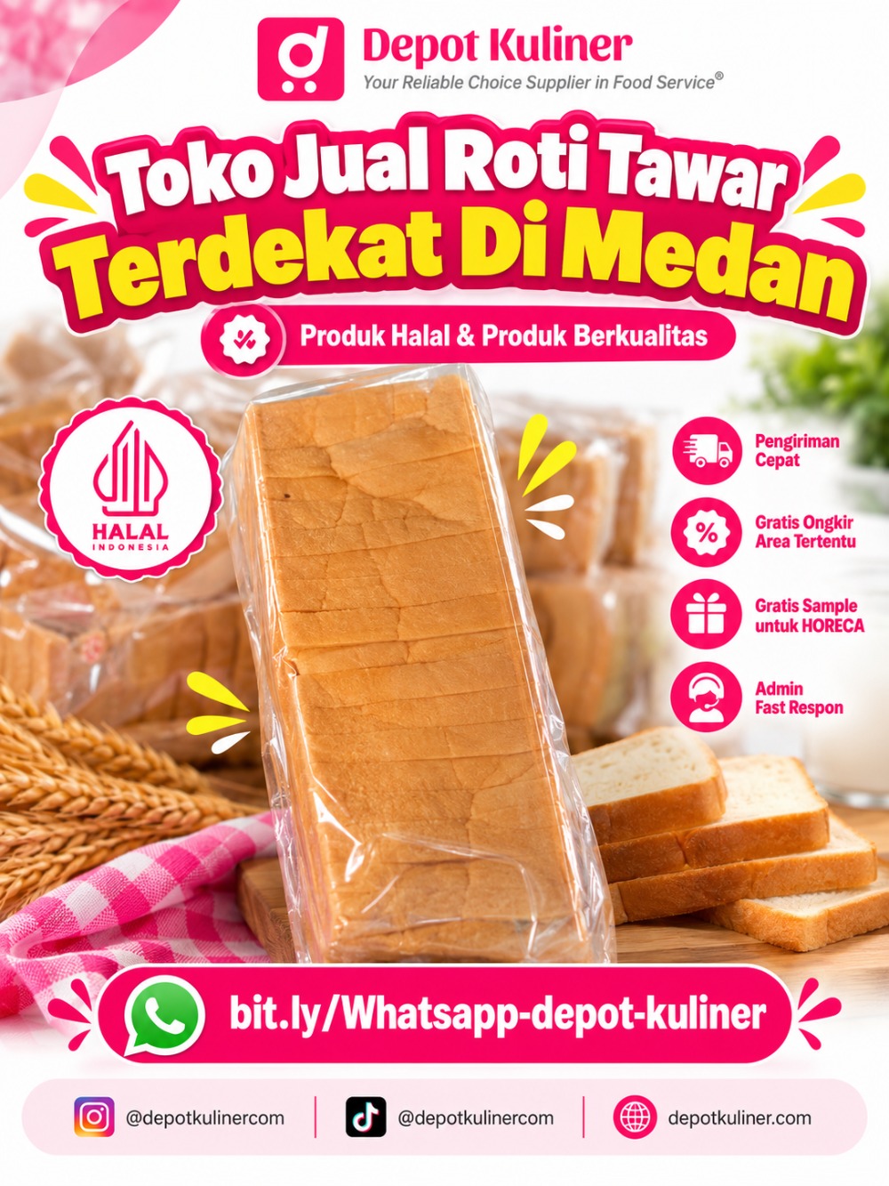 Toko Jual Roti Tawar Terdekat Di Medan