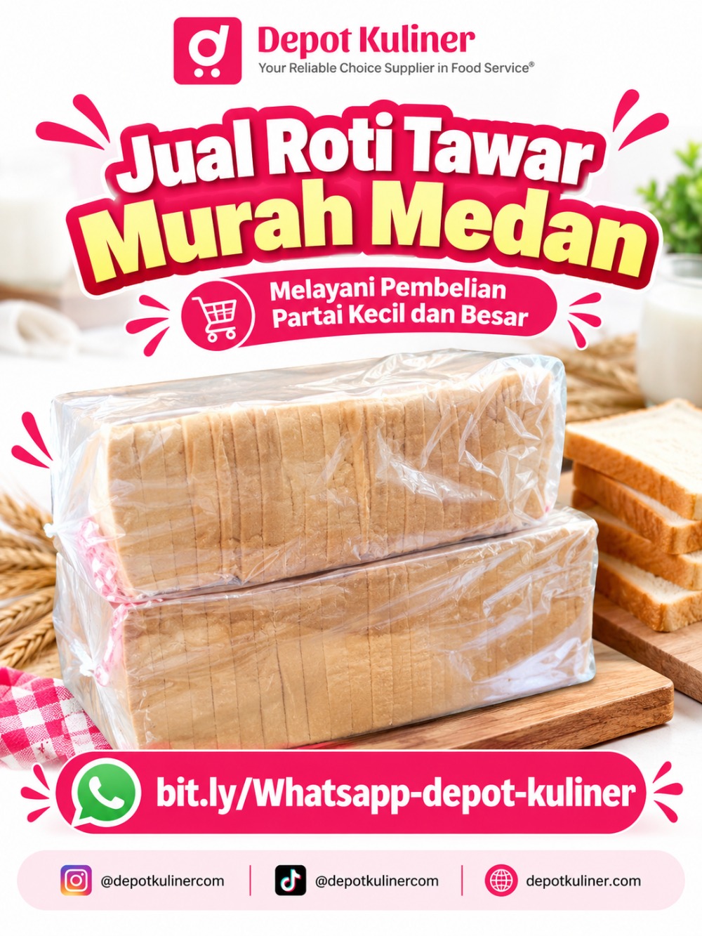 Jual Roti Tawar Murah Medan