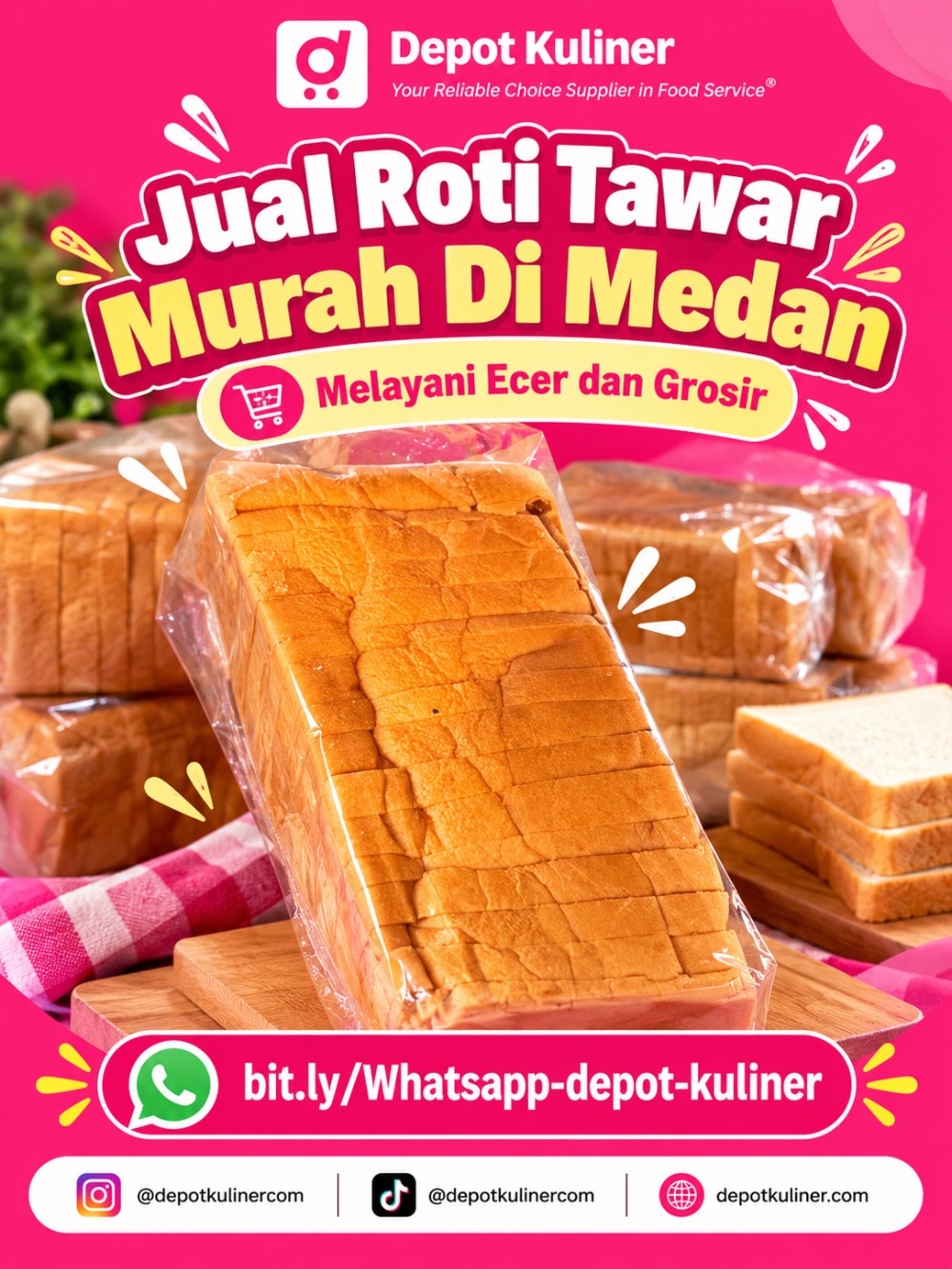 Jual Roti Tawar Murah Di Medan
