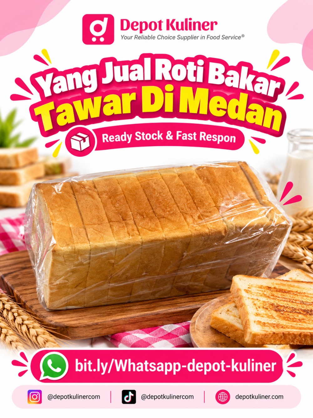 Yang Jual Roti Bakar Tawar Di Medan