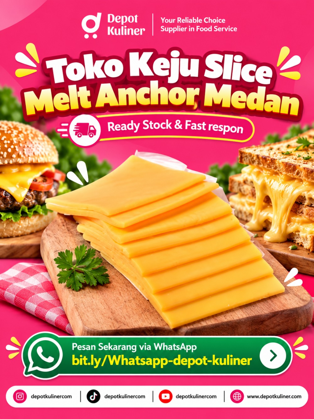 Toko Keju Slice Melt Anchor Medan
