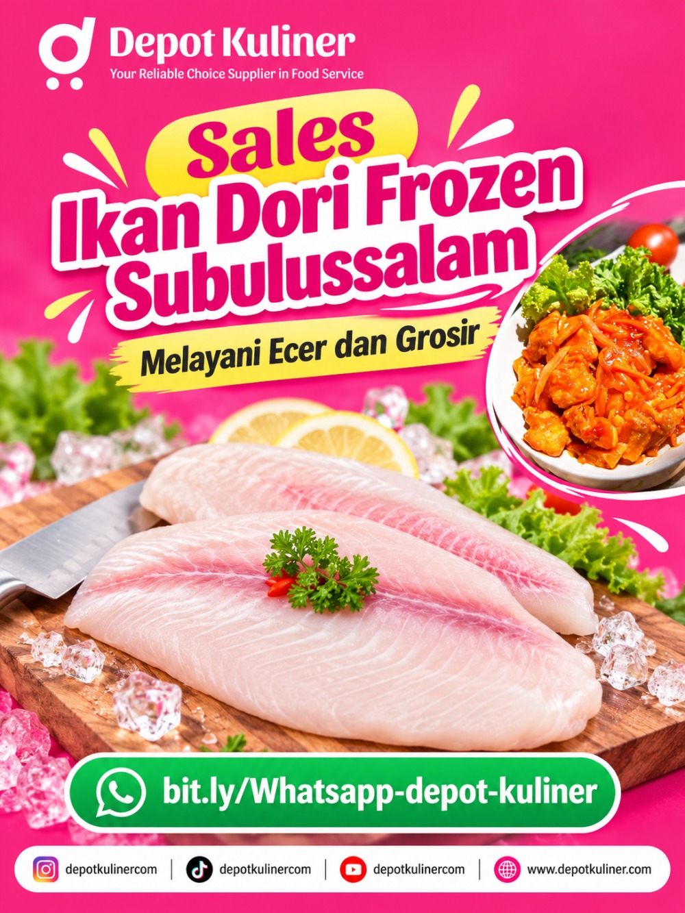 Sales Ikan Dori Frozen Subulussalam