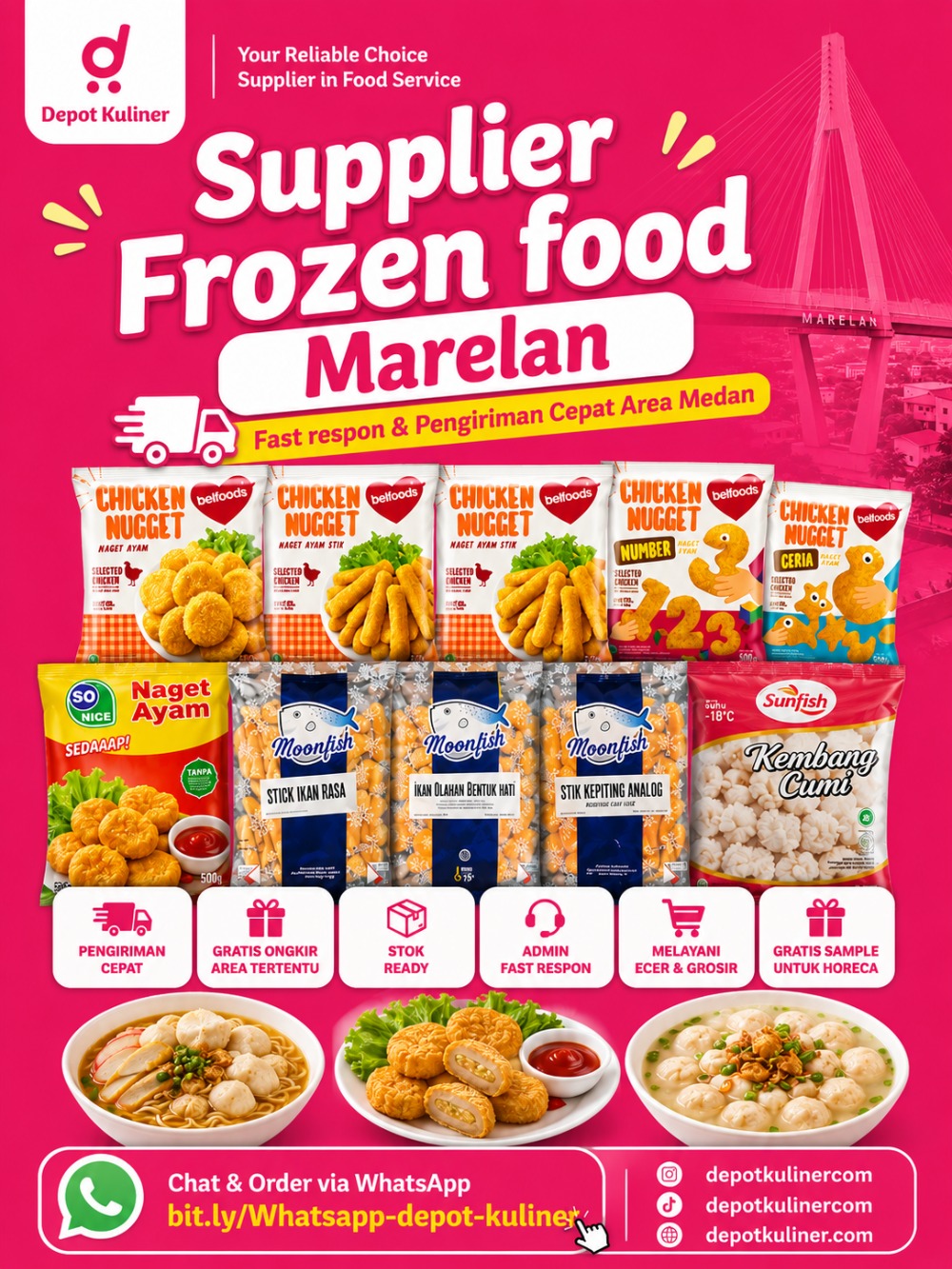 Supplier Frozen food Marelan