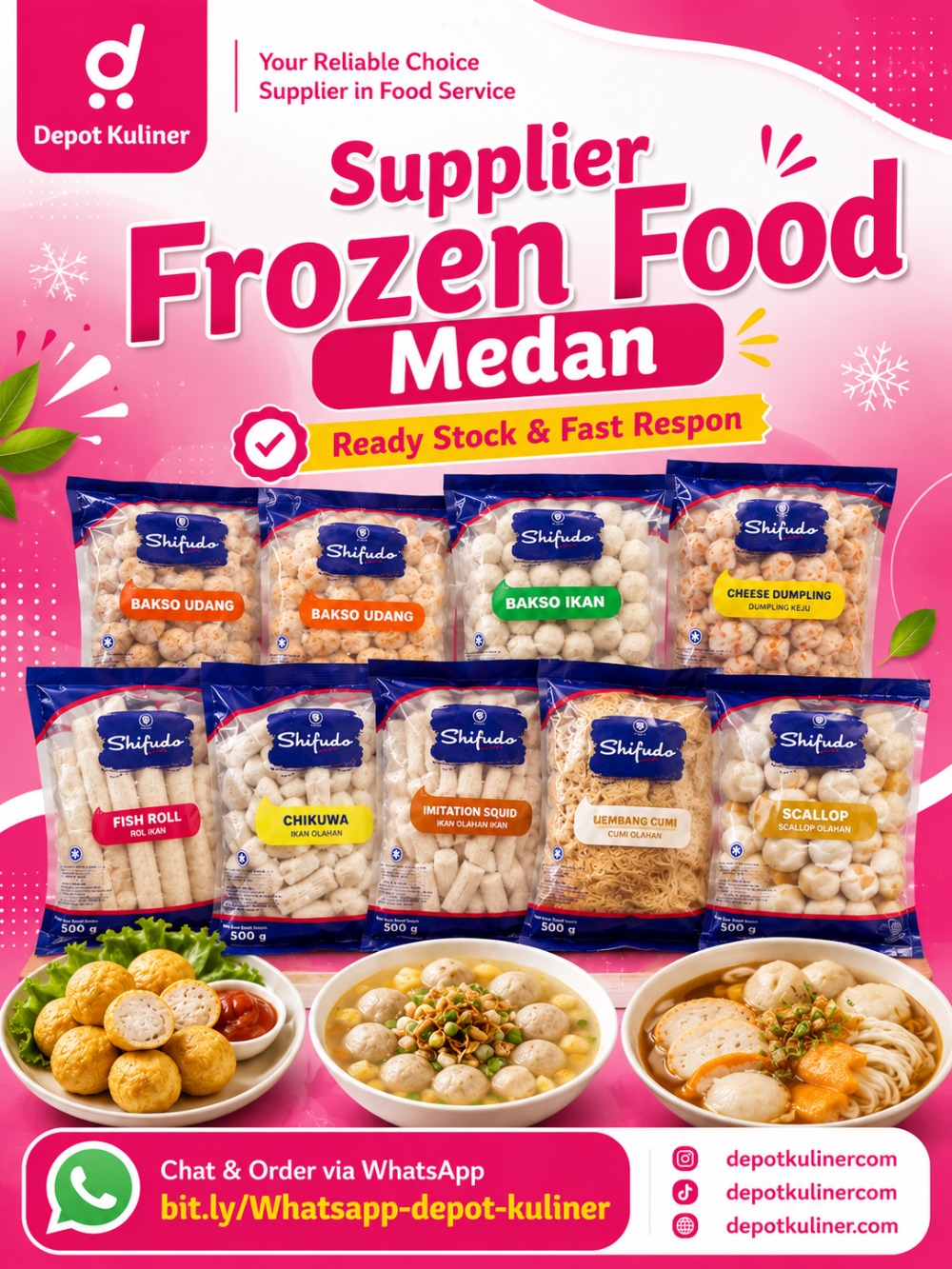 Supplier Frozen Food Medan