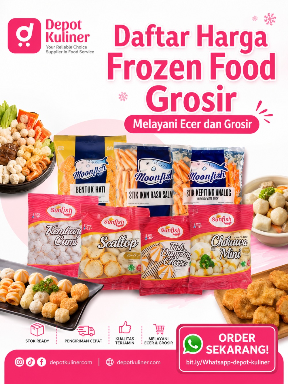 Daftar Harga Frozen Food Grosir