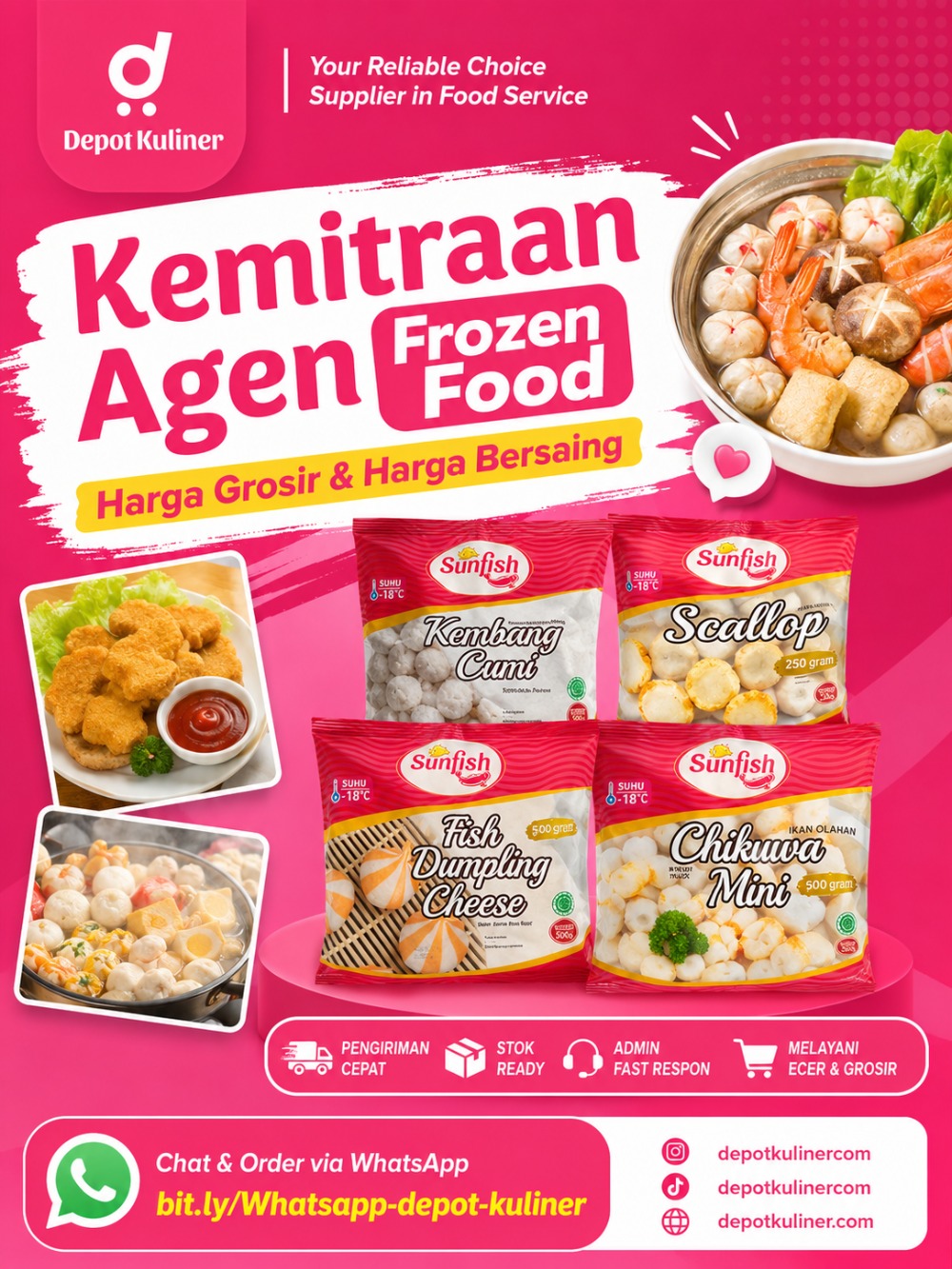 Kemitraan Agen Frozen Food