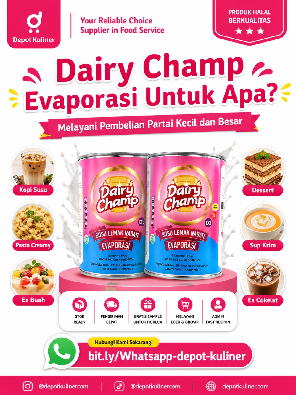 Dairy Champ Evaporasi Untuk Apa?