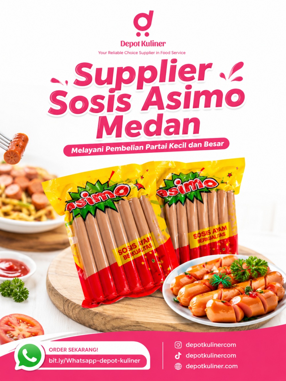 Supplier Sosis Asimo Medan