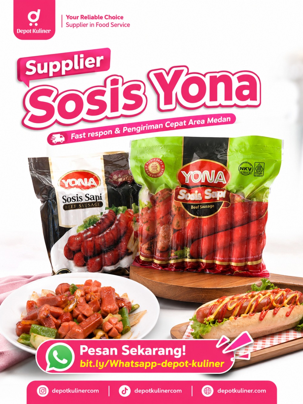 Supplier Sosis Yona
