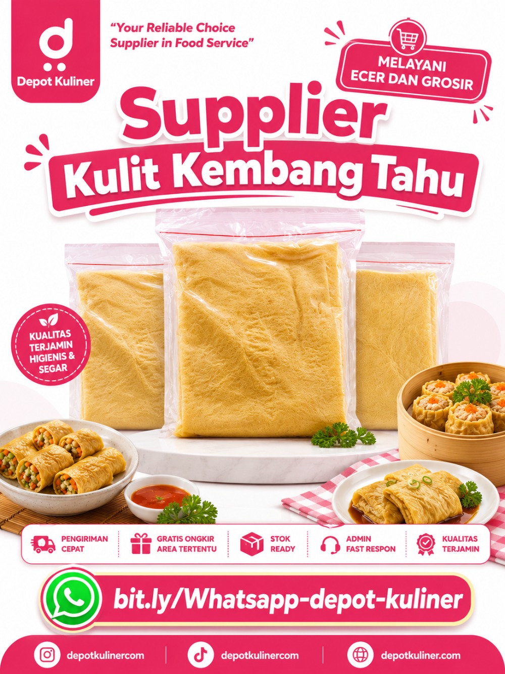 Supplier Kulit Kembang Tahu