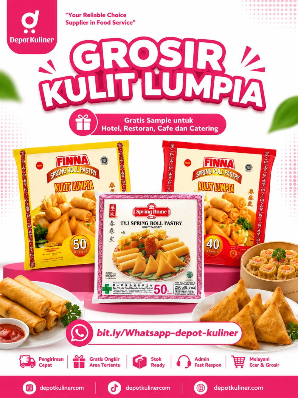 Grosir Kulit Lumpia