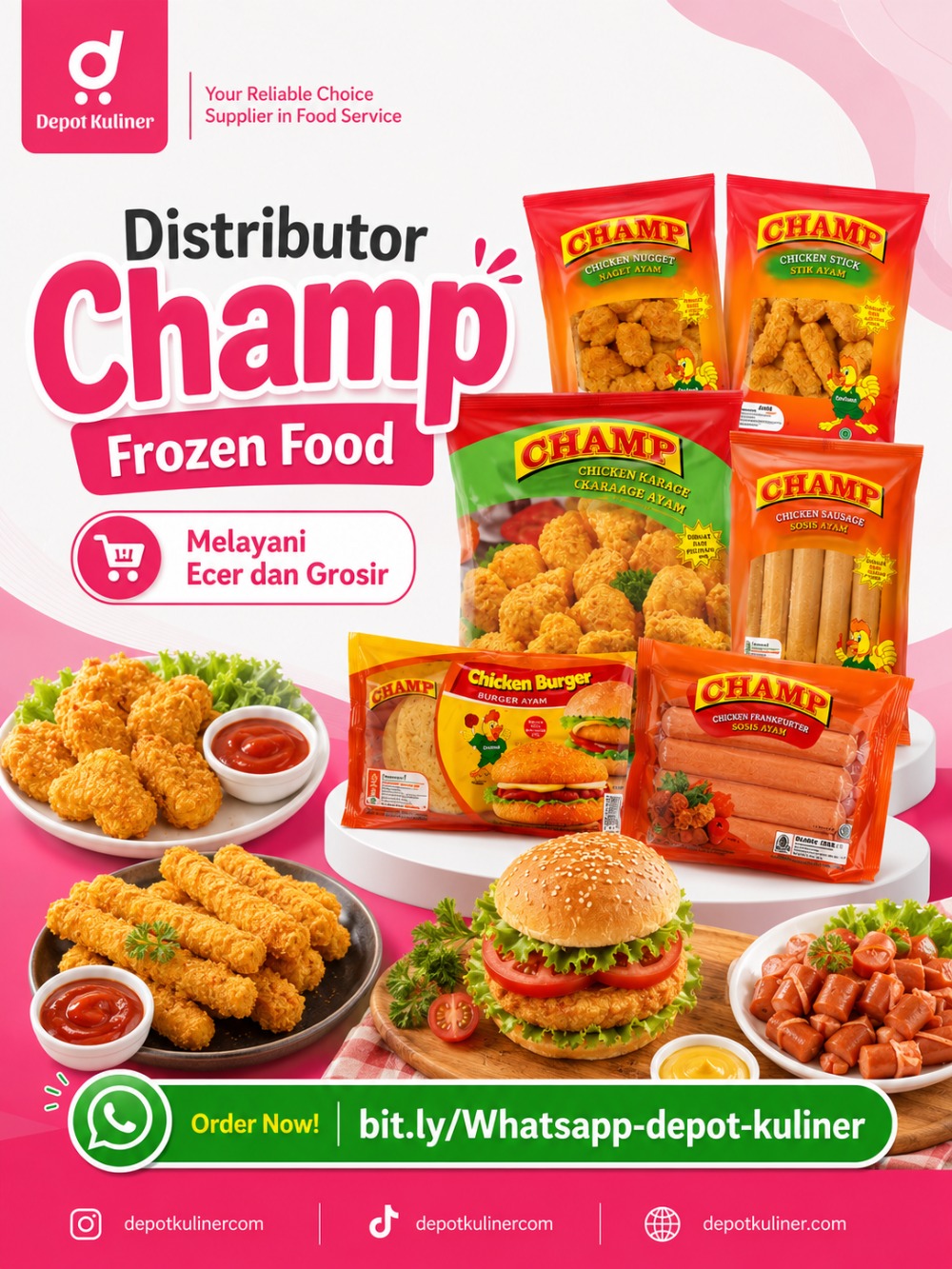 Distributor Champ Frozen Food