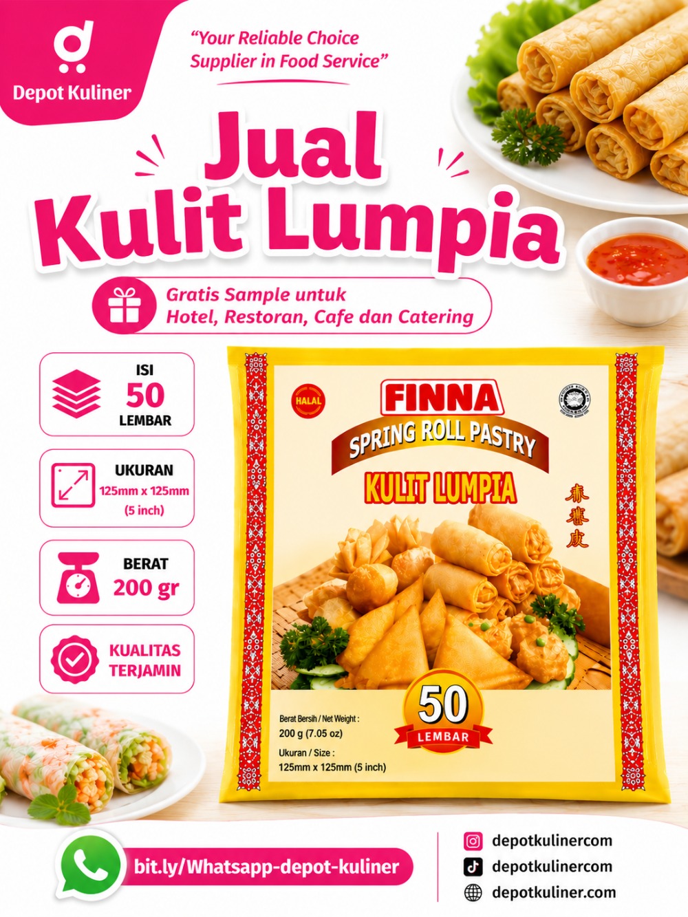 Jual Kulit Lumpia