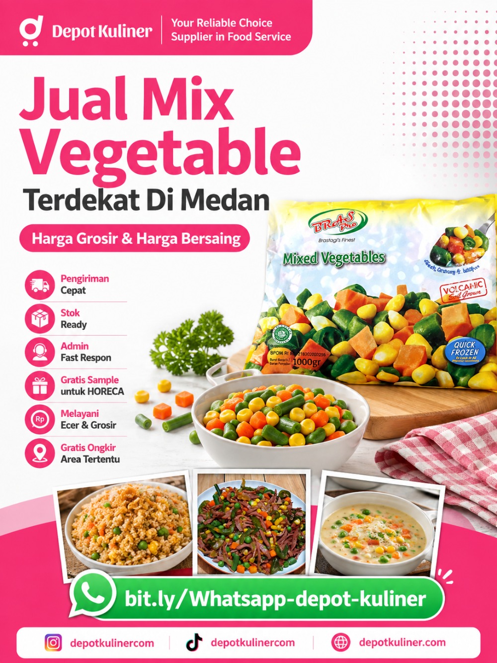 Jual Mix Vegetable Terdekat Di Medan