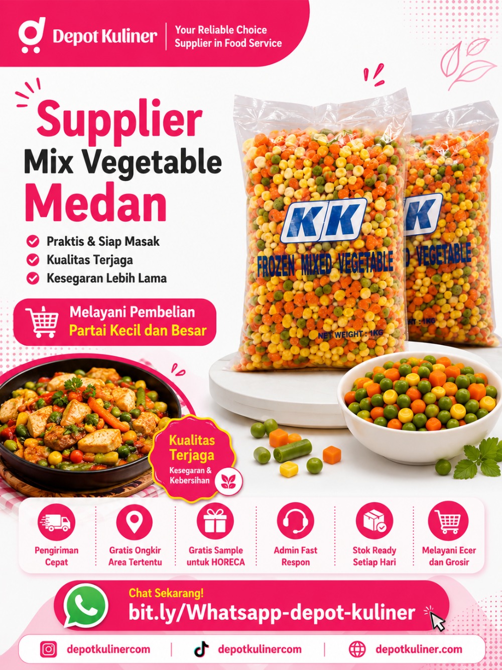 Supplier Mix Vegetable Medan