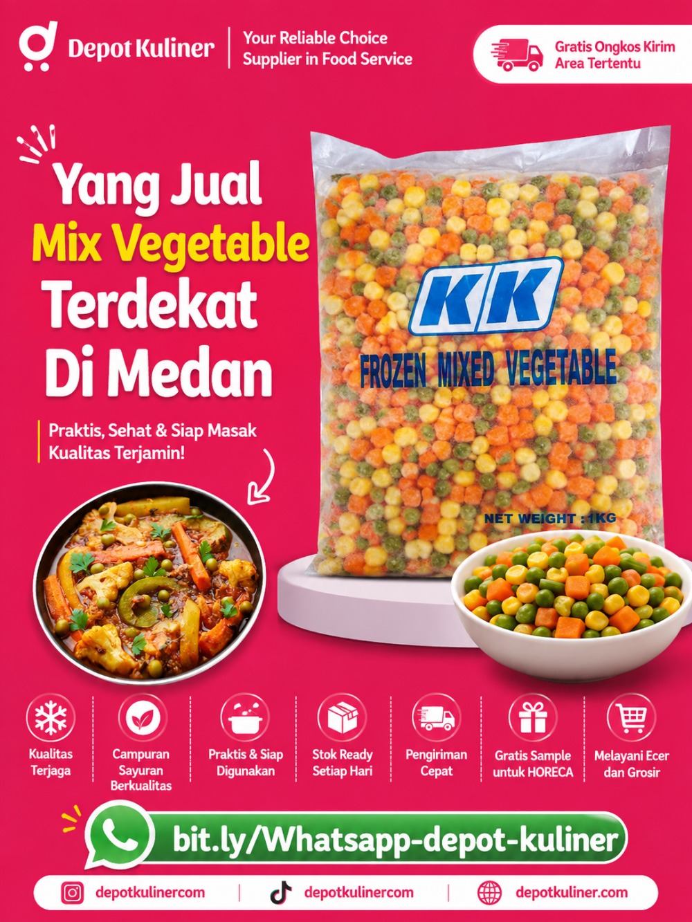 Yang Jual Mix Vegetable Terdekat Di Medan