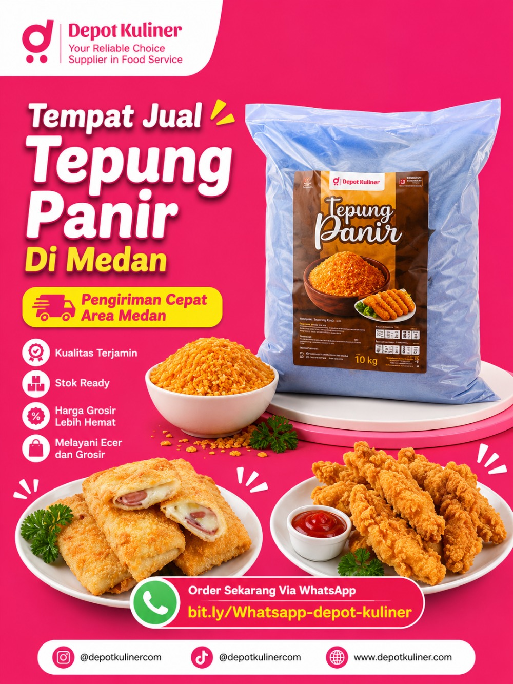 Tempat Jual Tepung Panir Di Medan