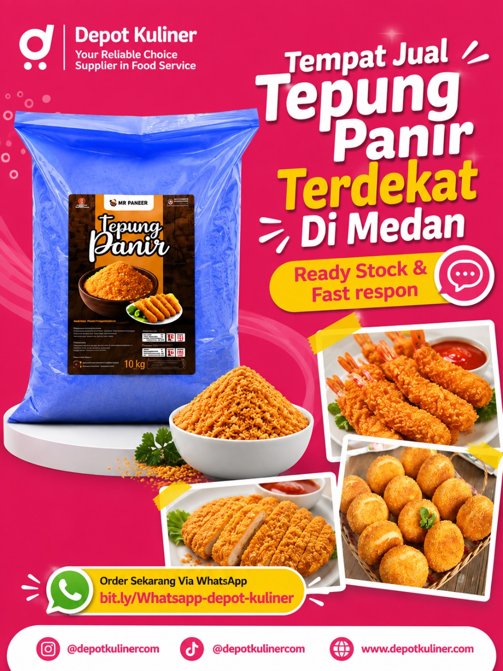 Tempat Jual Tepung Panir Terdekat Di Medan