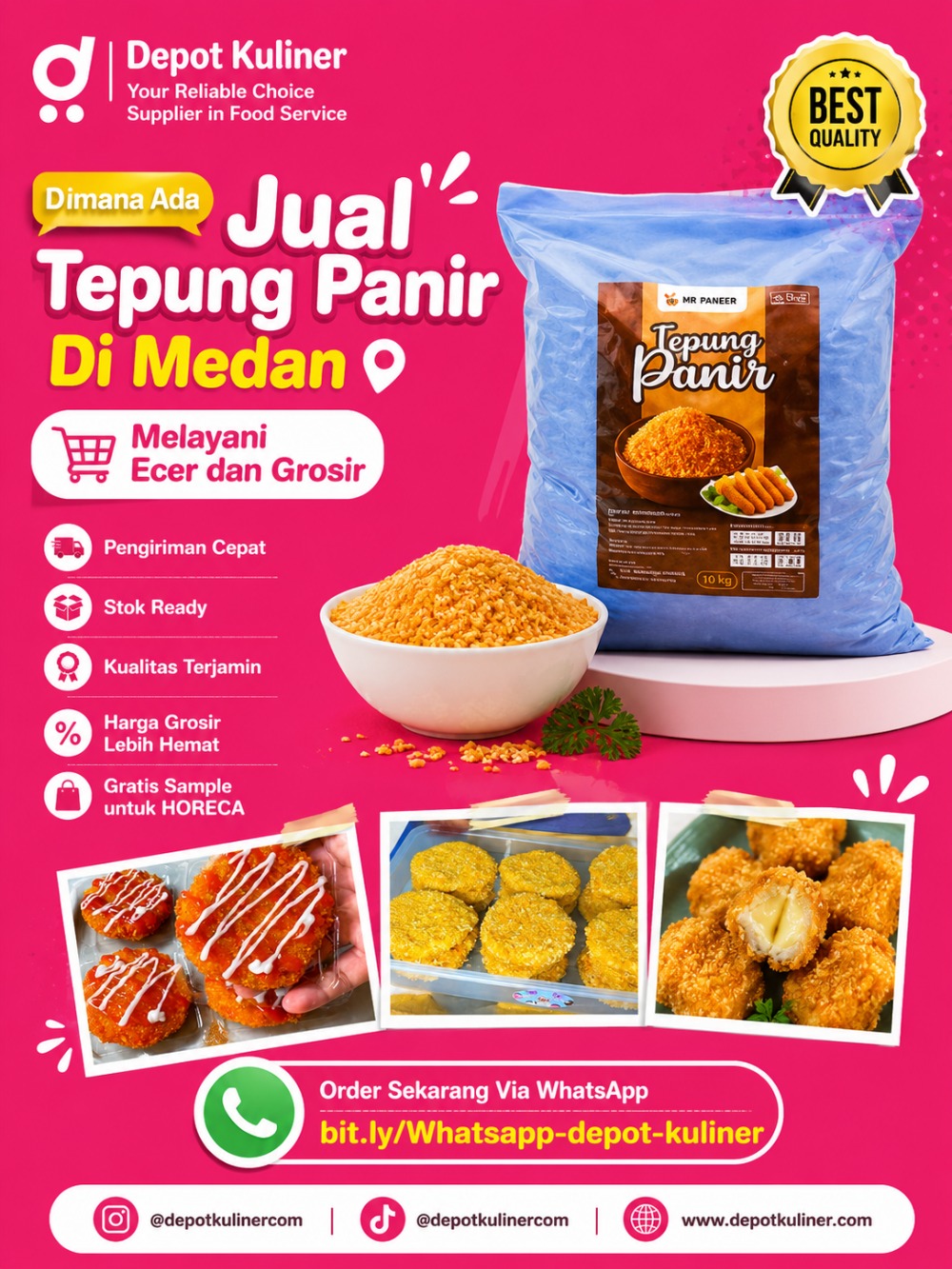 Dimana Ada Jual Tepung Panir Di Medan