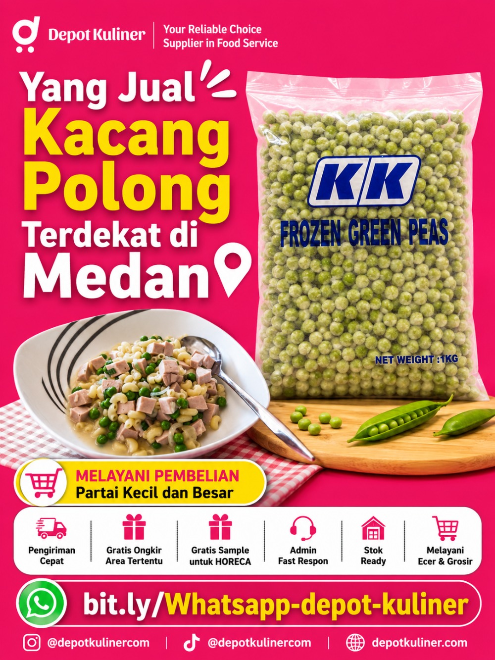 Yang Jual Kacang Polong Terdekat di Medan