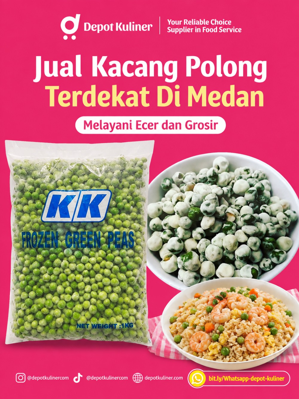 Jual Kacang Polong Terdekat Di Medan
