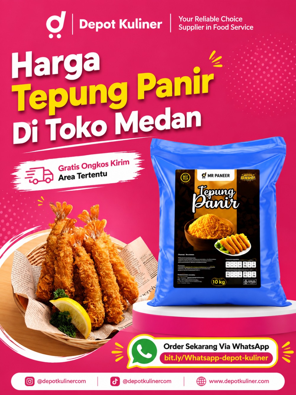 Harga Tepung Panir Di Toko Medan