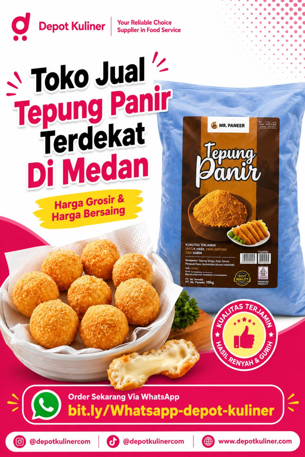 Toko Jual Tepung Panir Terdekat Di Medan