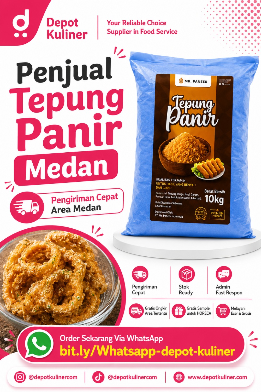 Penjual Tepung Panir Medan