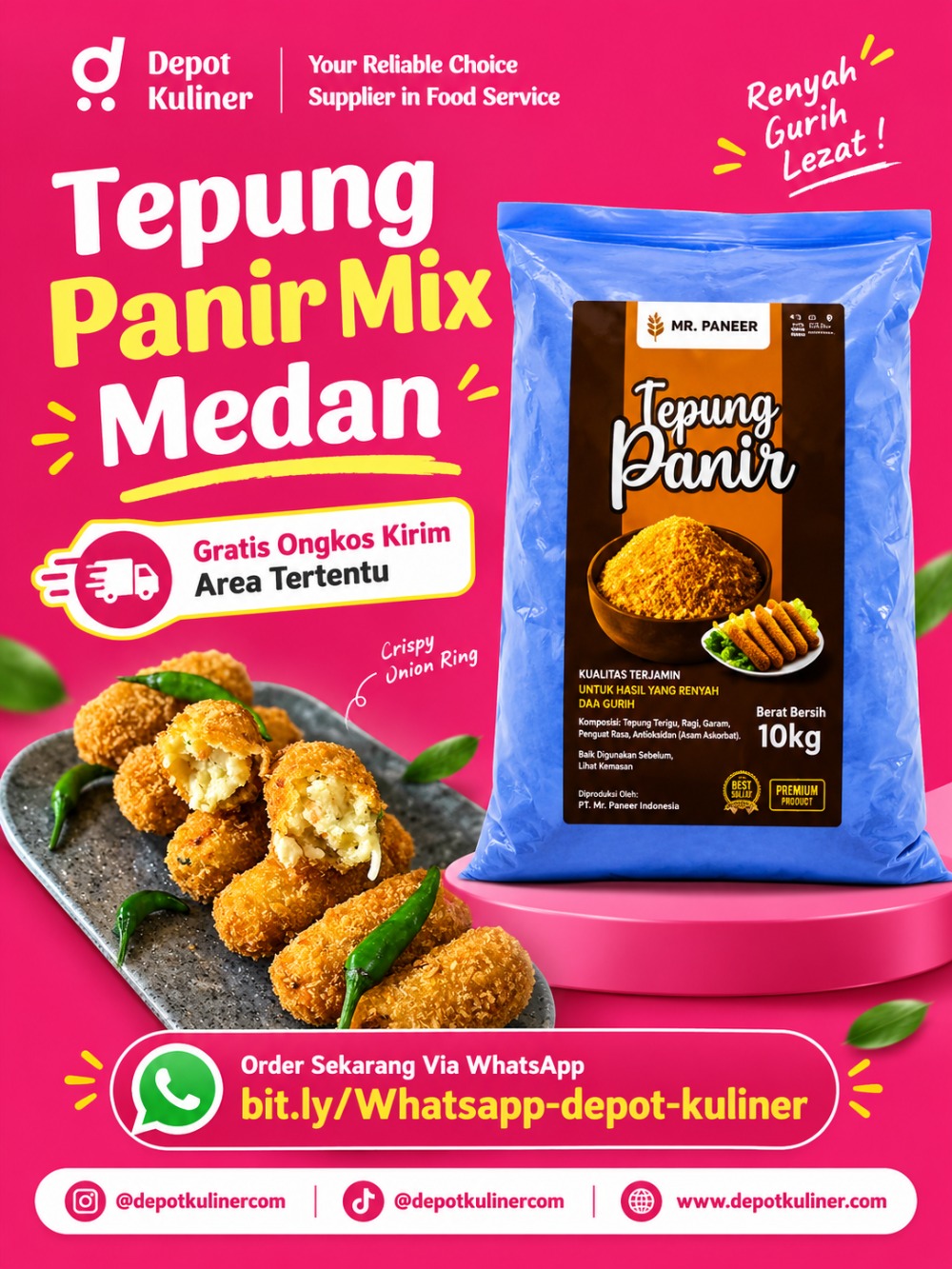 Tepung Panir Mix Medan