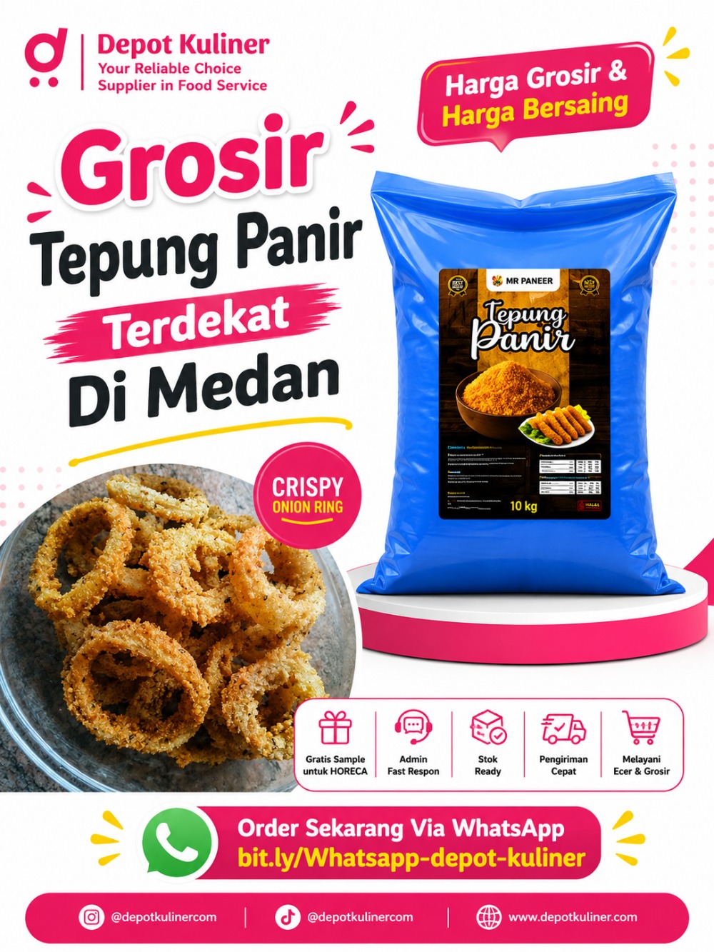 Grosir Tepung Panir Terdekat Di Medan