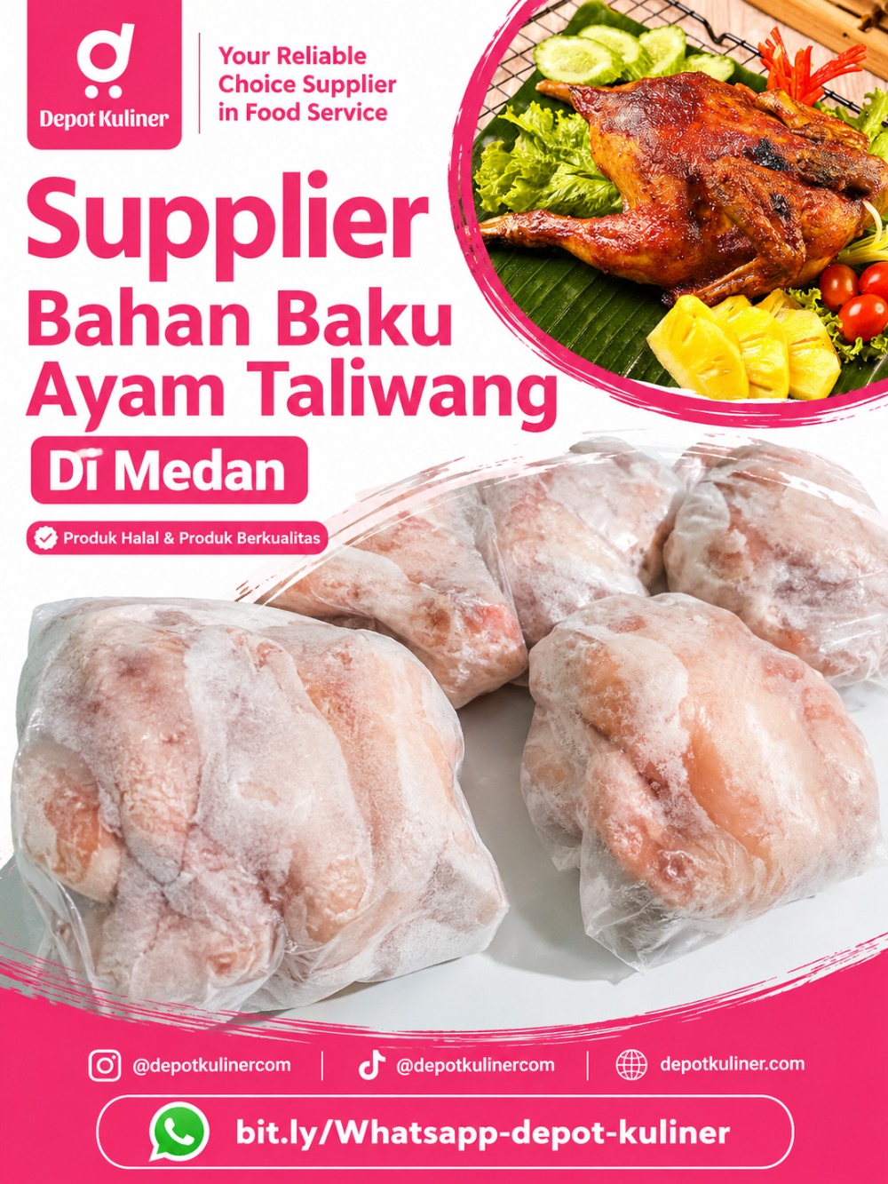 Supplier Bahan Baku Ayam Taliwang Di Medan