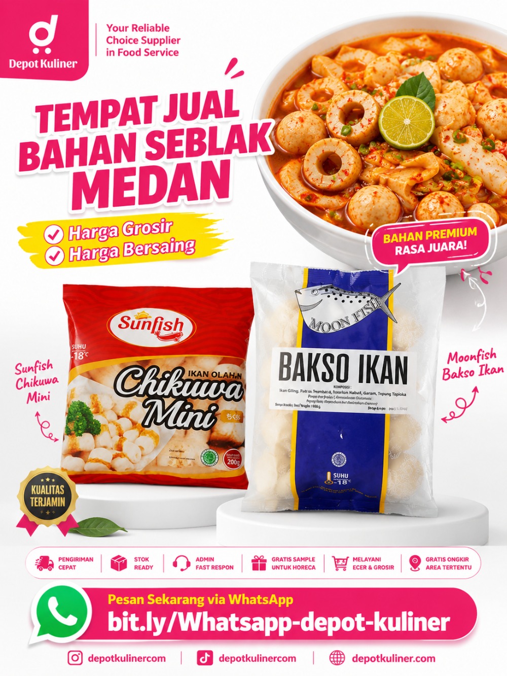 Tempat Jual Bahan Seblak Medan