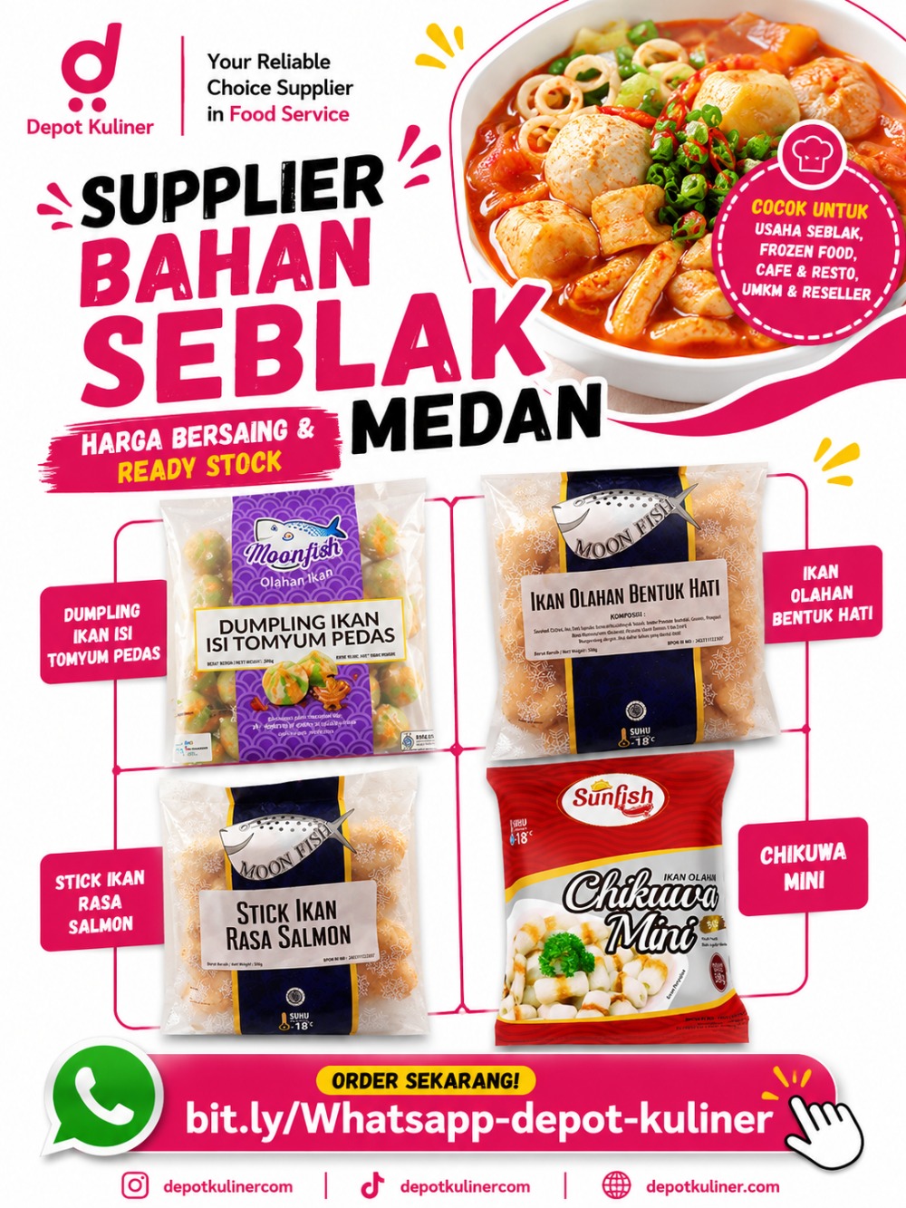 Supplier Bahan Seblak Medan