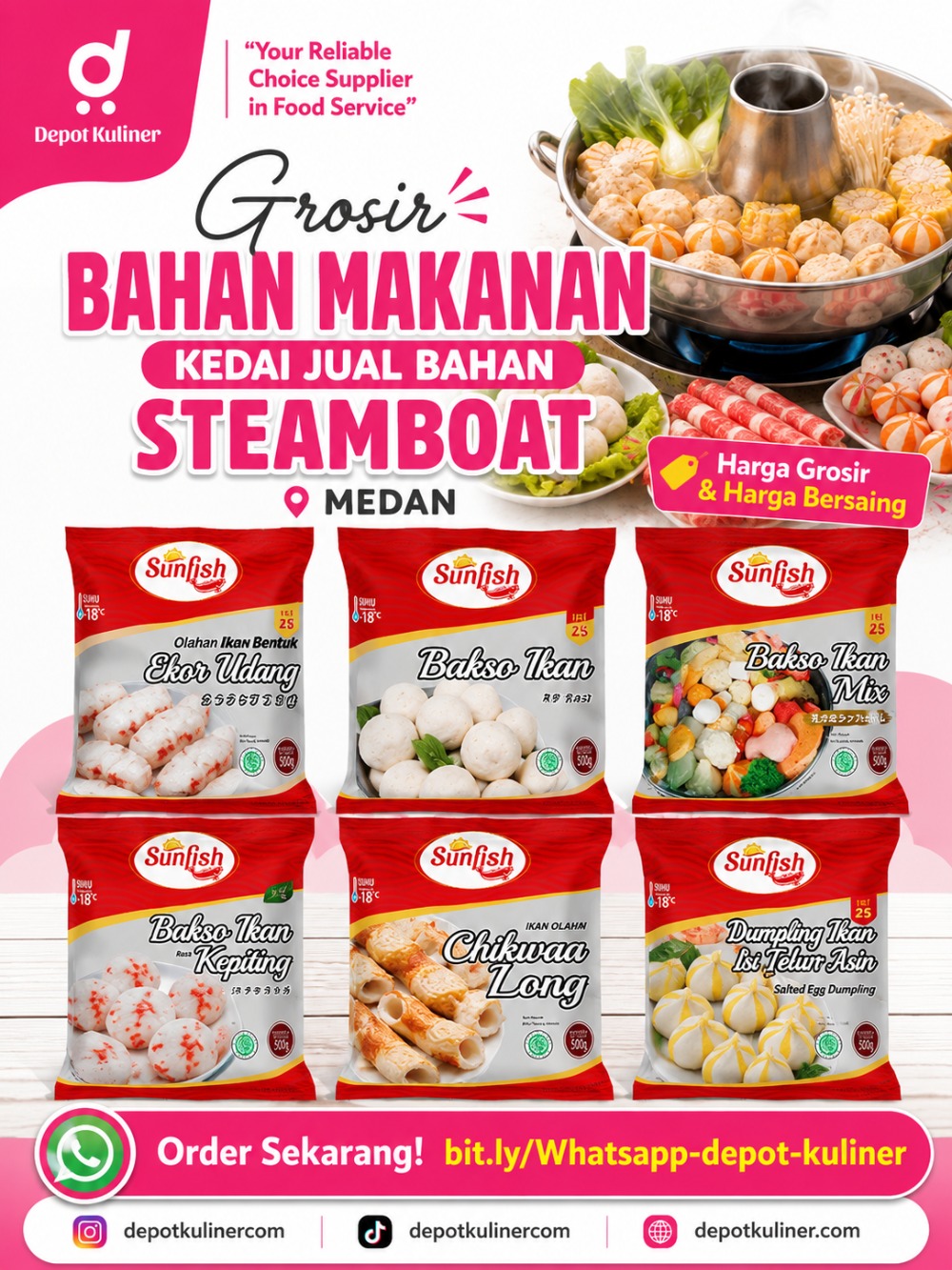 Grosir Bahan Makanan Kedai Jual Bahan Steamboat Medan
