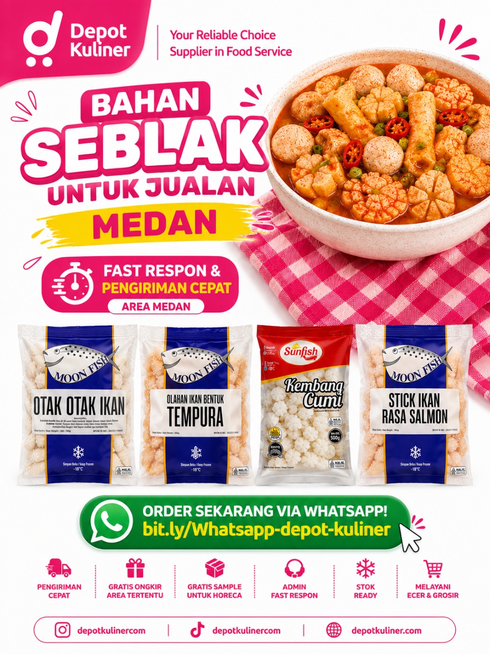 Bahan Seblak Untuk Jualan Medan