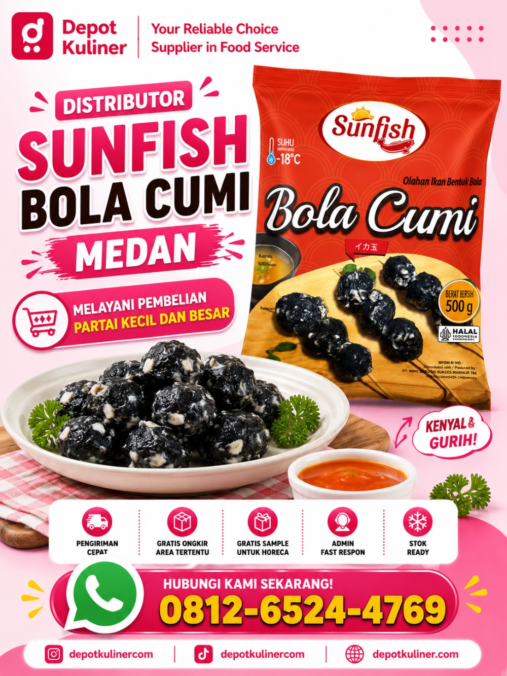 Distributor Sunfish Bakso Ikan Medan