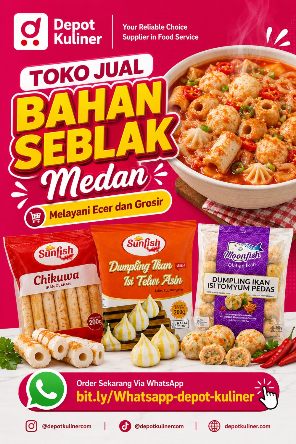 Toko Jual Bahan Seblak Medan