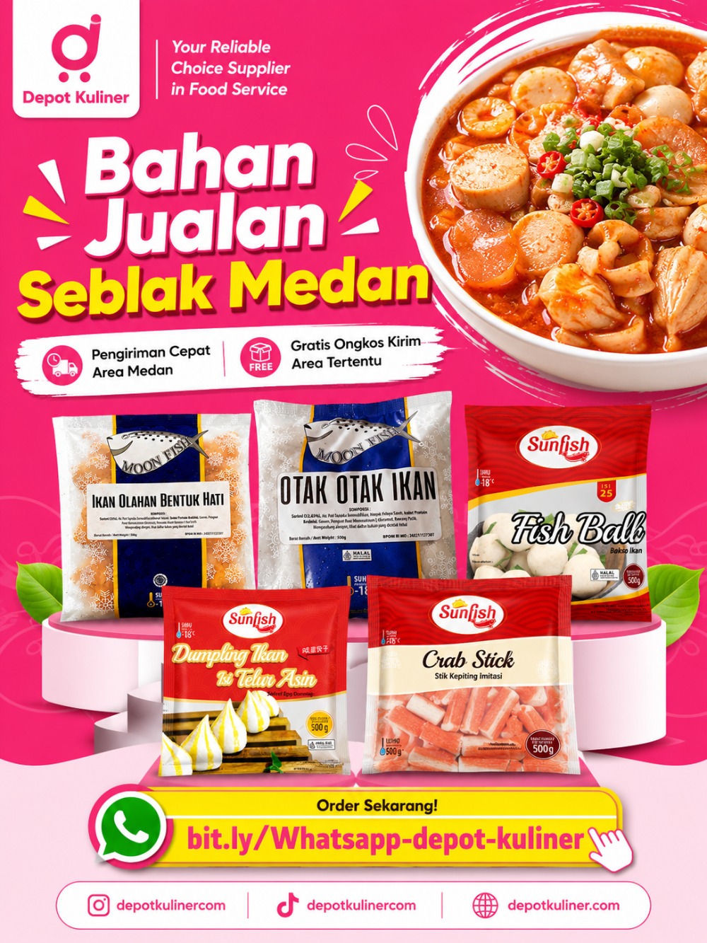 Bahan Jualan Seblak Medan