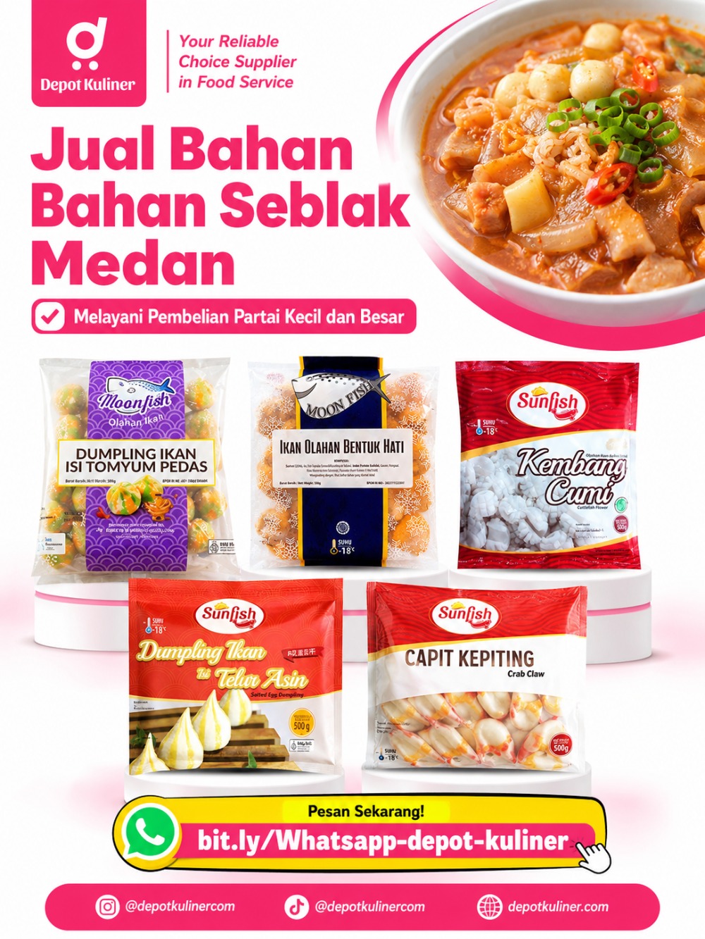 Jual Bahan Bahan Seblak Medan