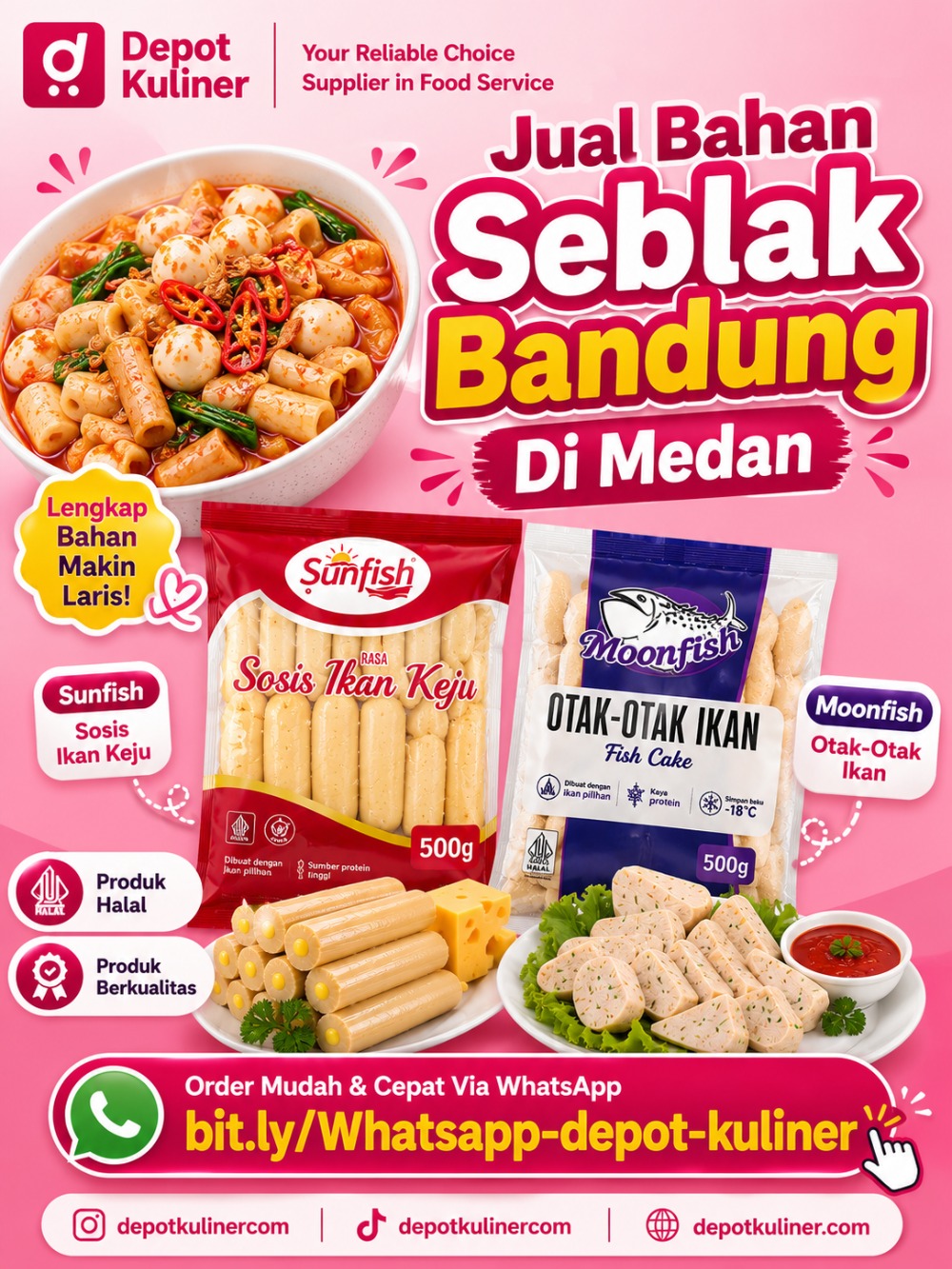 Jual Bahan Seblak Bandung Di Medan