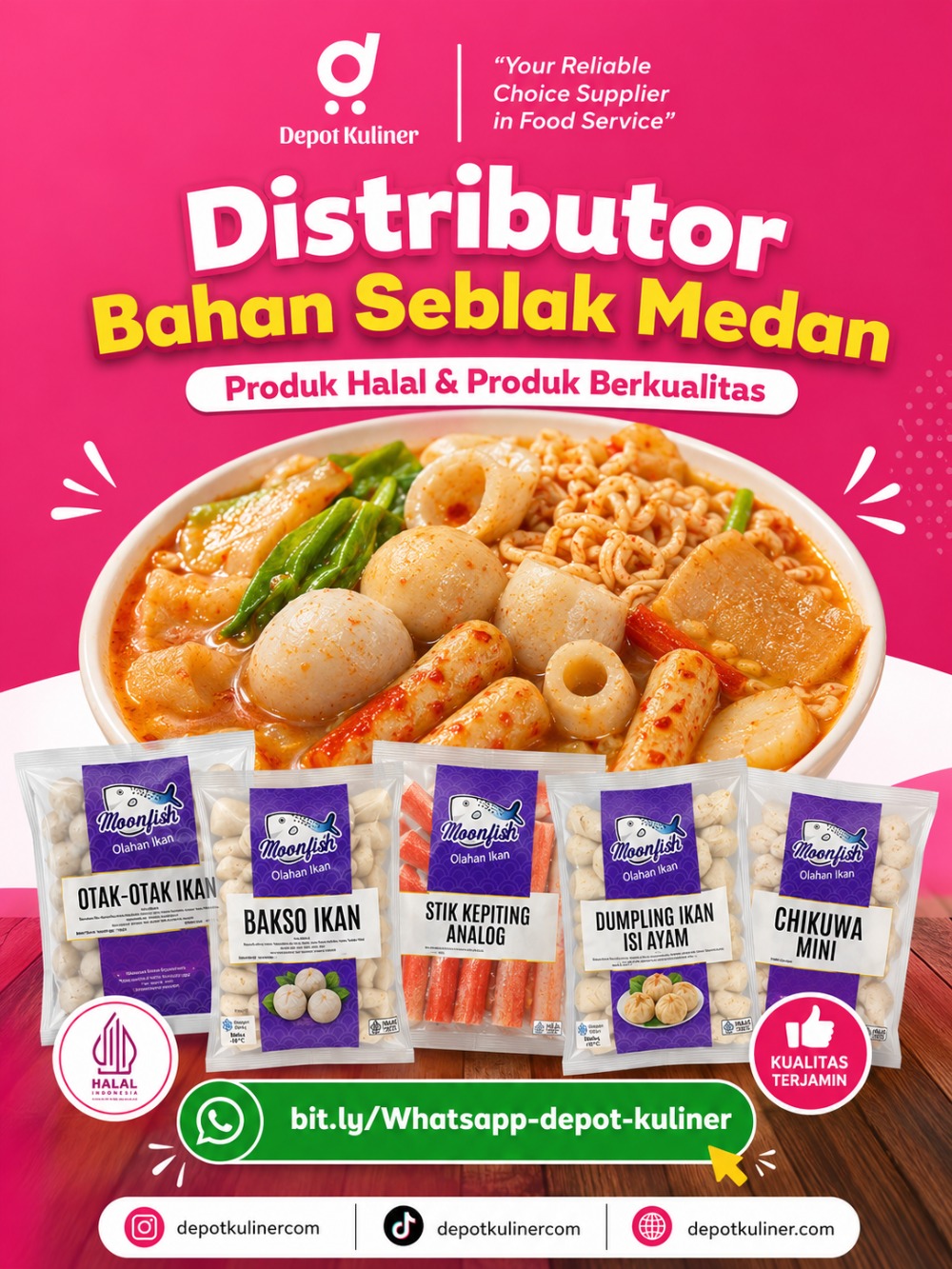 Distributor Bahan Seblak Medan