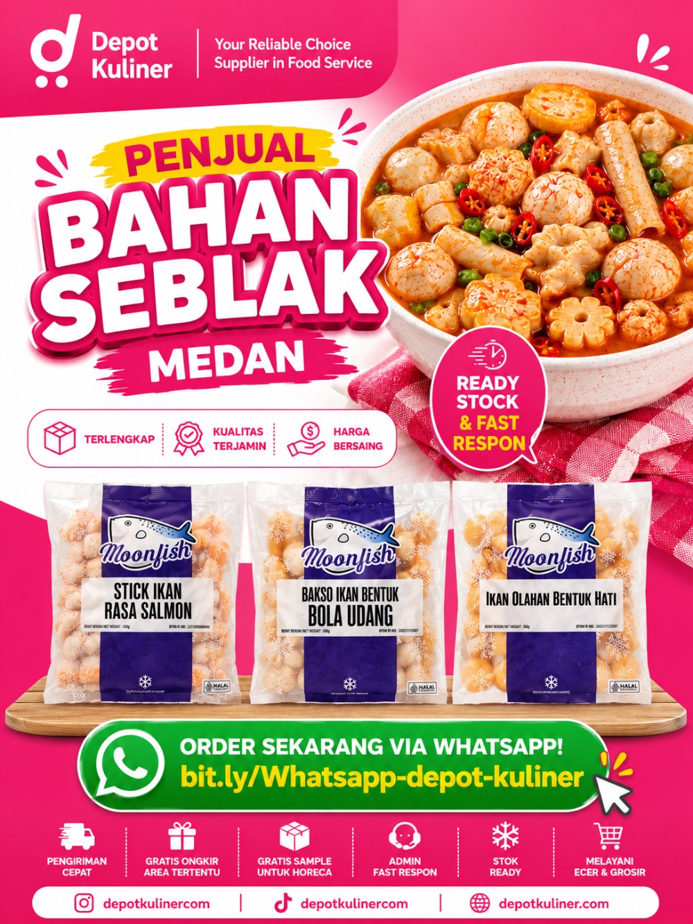 Penjual Bahan Seblak Medan