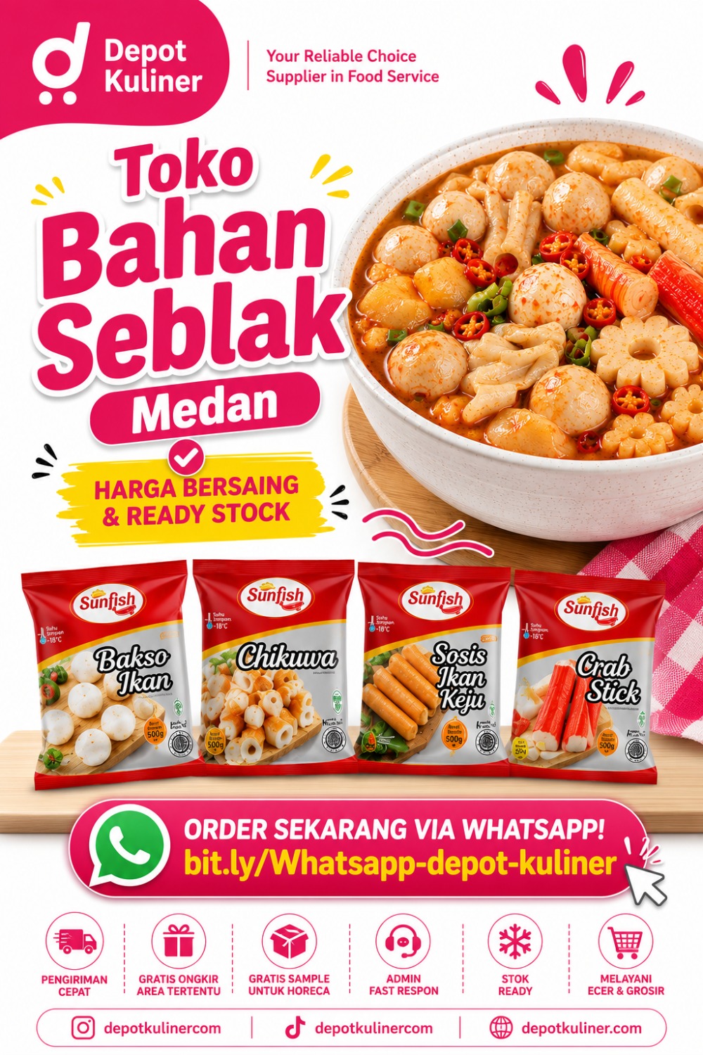 Toko Bahan Seblak Medan