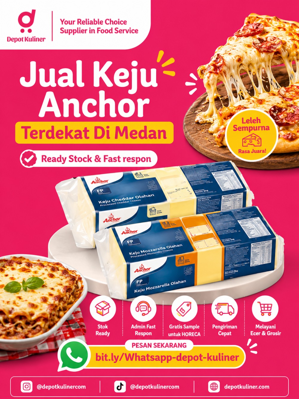 Jual Keju Anchor Terdekat Di Medan