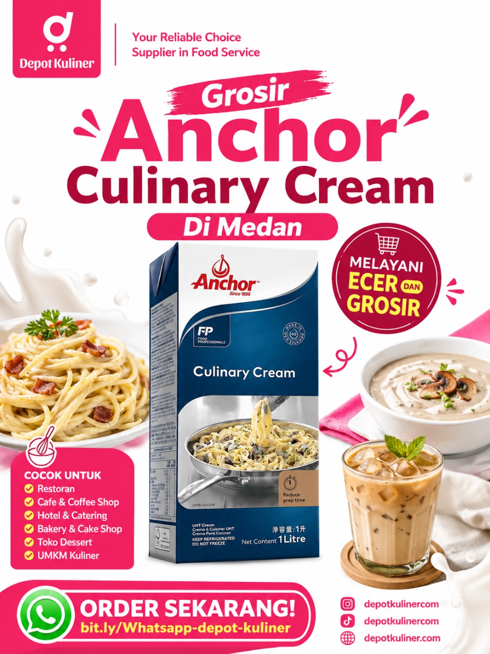 Grosir Anchor Culinary Cream Di Medan
