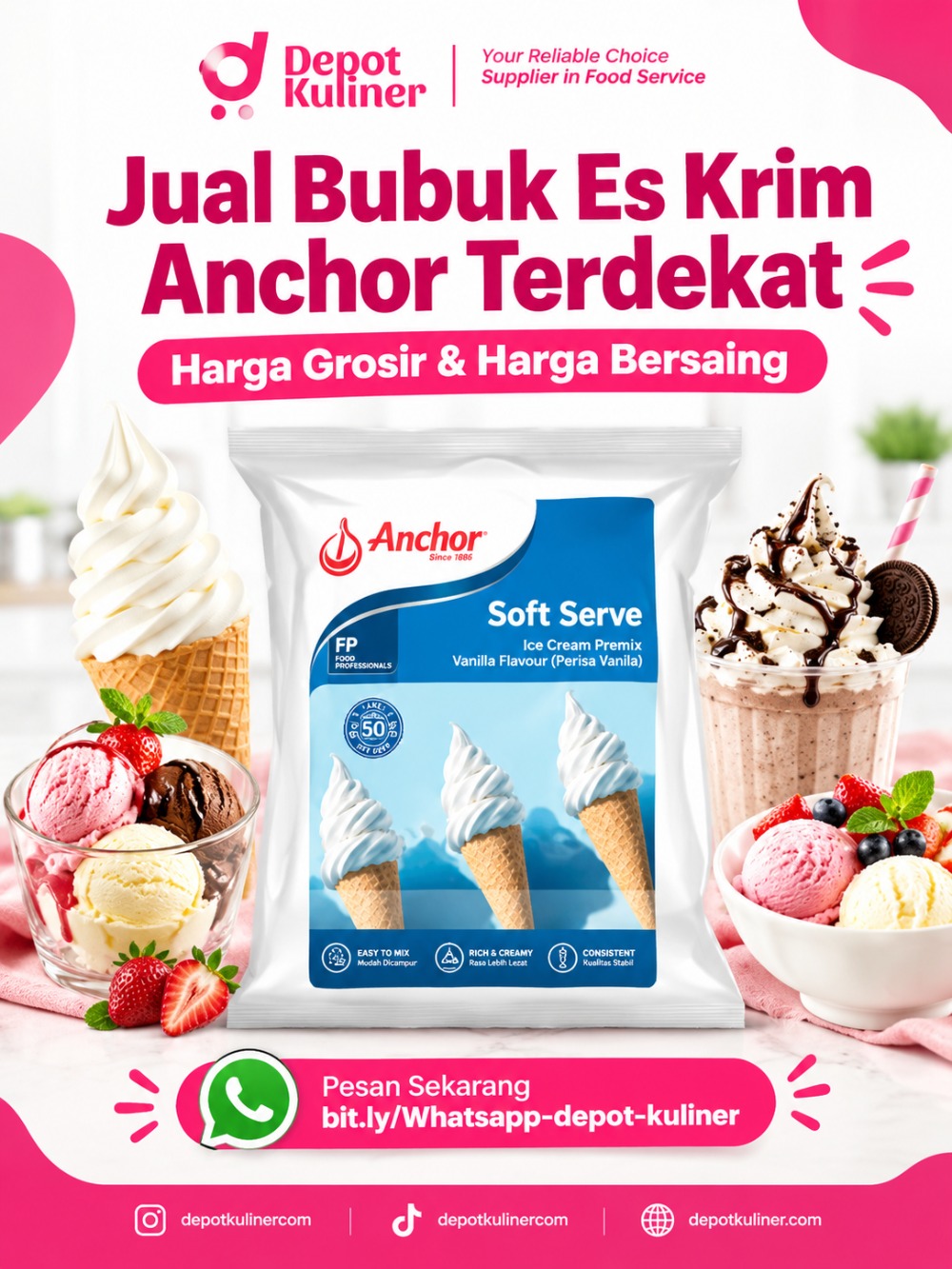 Jual Bubuk Es Krim Anchor Terdekat