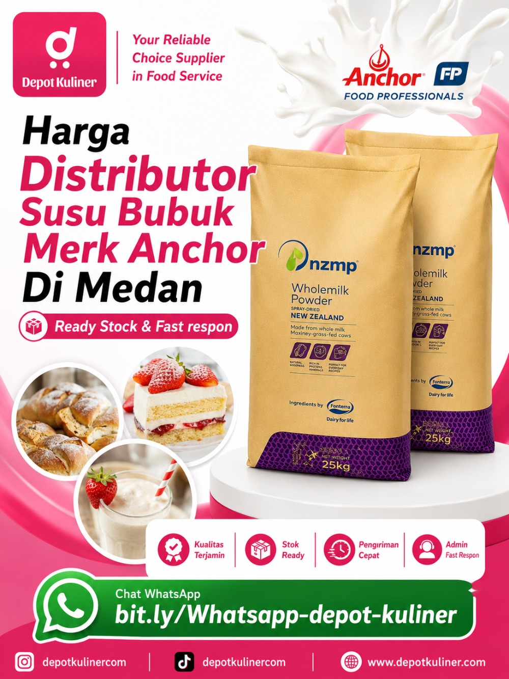 Harga Distributor Susu Bubuk Merk Anchor Di Medan