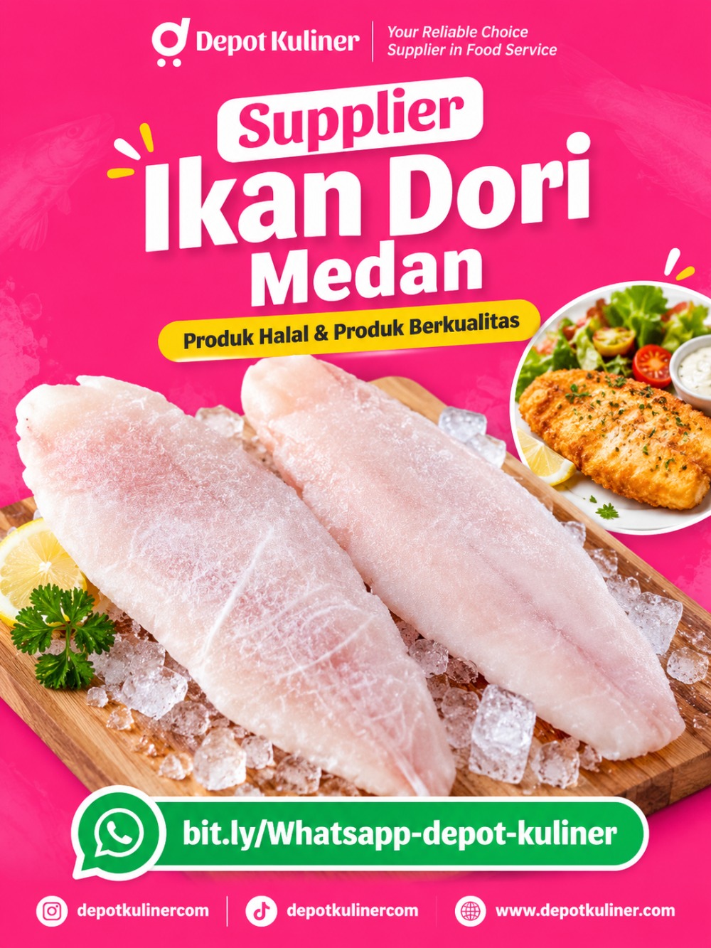 Supplier Ikan Dori Medan