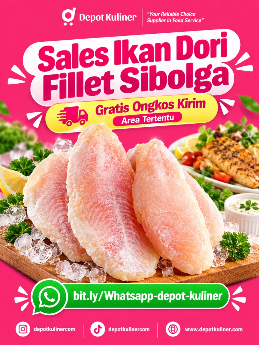 Sales Ikan Dori Fillet Sibolga