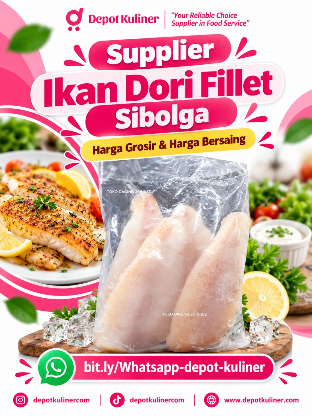 Supplier Ikan Dori Fillet Sibolga